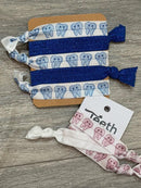 Dental Hair Ties, Dental Headband, Hair Accessories, Tooth Ponytail Dental Hygienist, Dental Assistants, Dental Gift