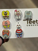 Dental Earrings, Teeth Earrings, Tooth Earrings, Glitter Tooth Earrings, Dental Hygiene Gift Dental Assistant, Dental Graduation