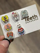 Dental Earrings, Teeth Earrings, Tooth Earrings, Glitter Tooth Earrings, Dental Hygiene Gift Dental Assistant, Dental Graduation