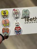 Dental Earrings, Teeth Earrings, Tooth Earrings, Glitter Tooth Earrings, Dental Hygiene Gift Dental Assistant, Dental Graduation