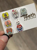 Dental Earrings, Teeth Earrings, Tooth Earrings, Glitter Tooth Earrings, Dental Hygiene Gift Dental Assistant, Dental Graduation