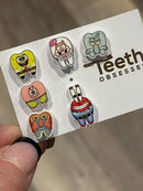 Dental Earrings, Teeth Earrings, Tooth Earrings, Glitter Tooth Earrings, Dental Hygiene Gift Dental Assistant, Dental Graduation