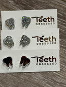 Tooth Dental Earrings, Teeth Earrings, Tooth Studs, RDH, Hygienist, Dental Hygiene Gift, Dental Assistant, Dental Graduation