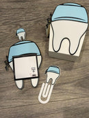 3D Printed Tooth Sticky Note Holder | Dental Assistant Scrub Cap Pen Holder