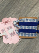 Dental Hair Ties, Dental Headband, Hair Accessories, Tooth Ponytail Dental Hygienist, Dental Assistants, Dental Gift