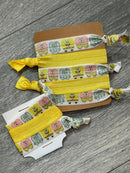 Dental Hair Ties, Dental Headband, Hair Accessories, Tooth Ponytail Dental Hygienist, Dental Assistants, Dental Gift