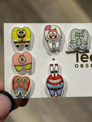 Dental Earrings, Teeth Earrings, Tooth Earrings, Glitter Tooth Earrings, Dental Hygiene Gift Dental Assistant, Dental Graduation