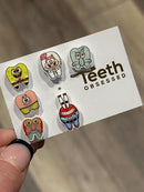 Dental Earrings, Teeth Earrings, Tooth Earrings, Glitter Tooth Earrings, Dental Hygiene Gift Dental Assistant, Dental Graduation