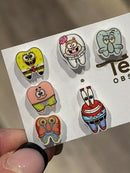 Dental Earrings, Teeth Earrings, Tooth Earrings, Glitter Tooth Earrings, Dental Hygiene Gift Dental Assistant, Dental Graduation