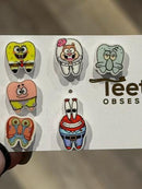 Dental Earrings, Teeth Earrings, Tooth Earrings, Glitter Tooth Earrings, Dental Hygiene Gift Dental Assistant, Dental Graduation