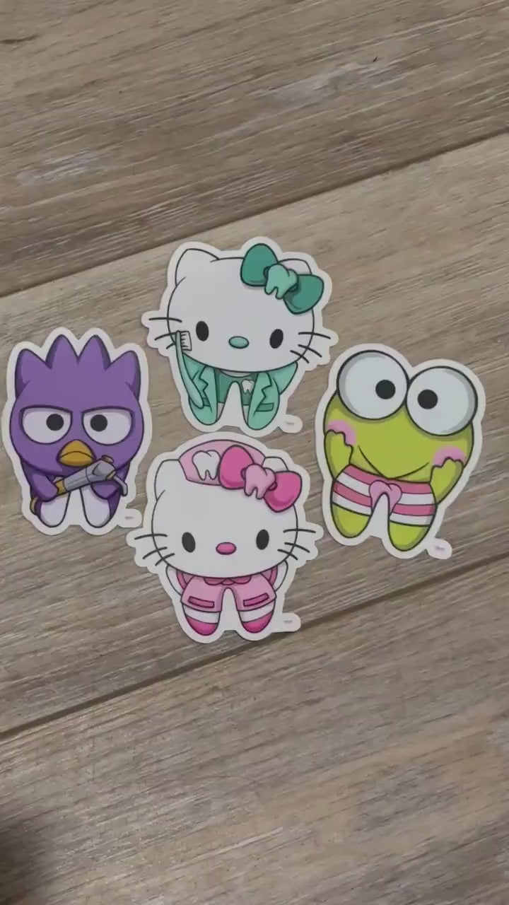 Dental Stickers: Hello Car