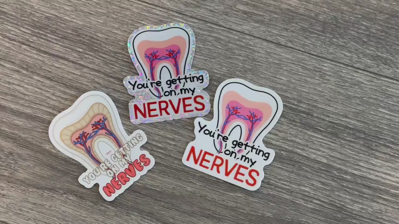 Dental Team Stickers: Waterproof Vinyl Decals for Dental Professionals