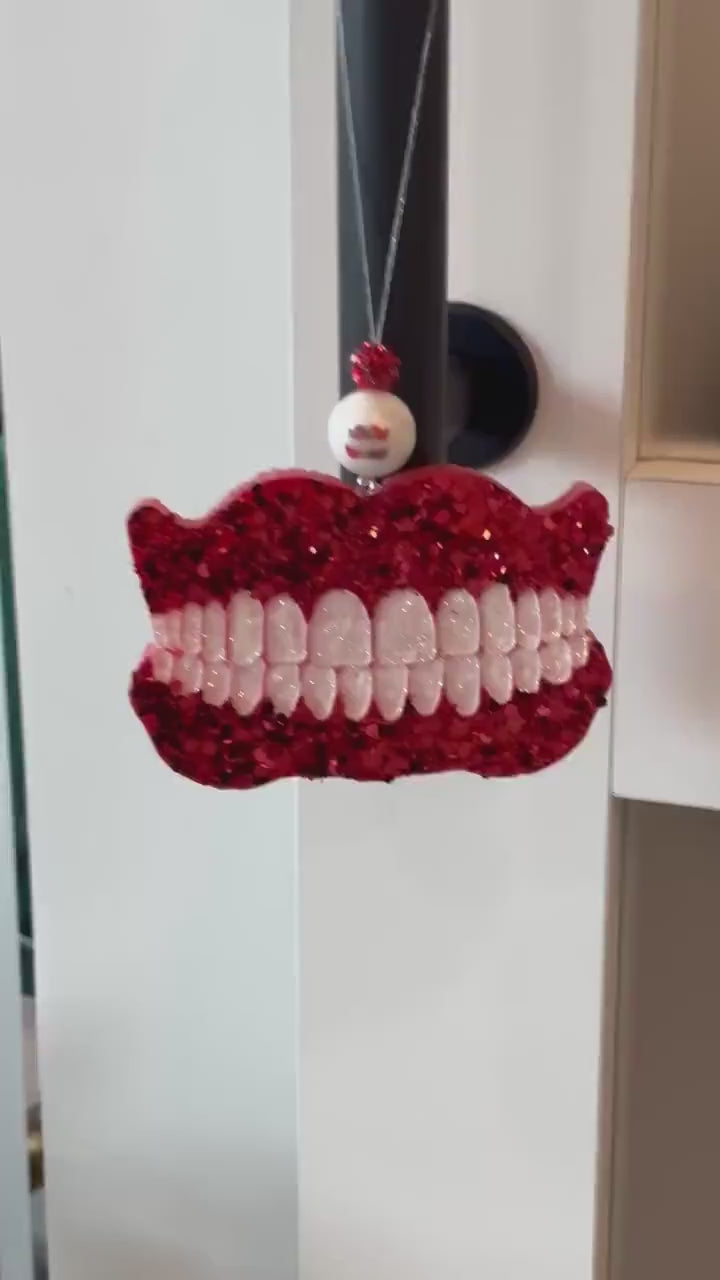 Tooth Car Freshener: Dental Gift for Hygienist/Dentist