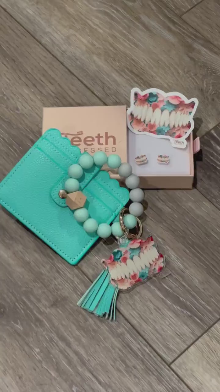 Dental Tooth Keychain: Handmade Acrylic Charm