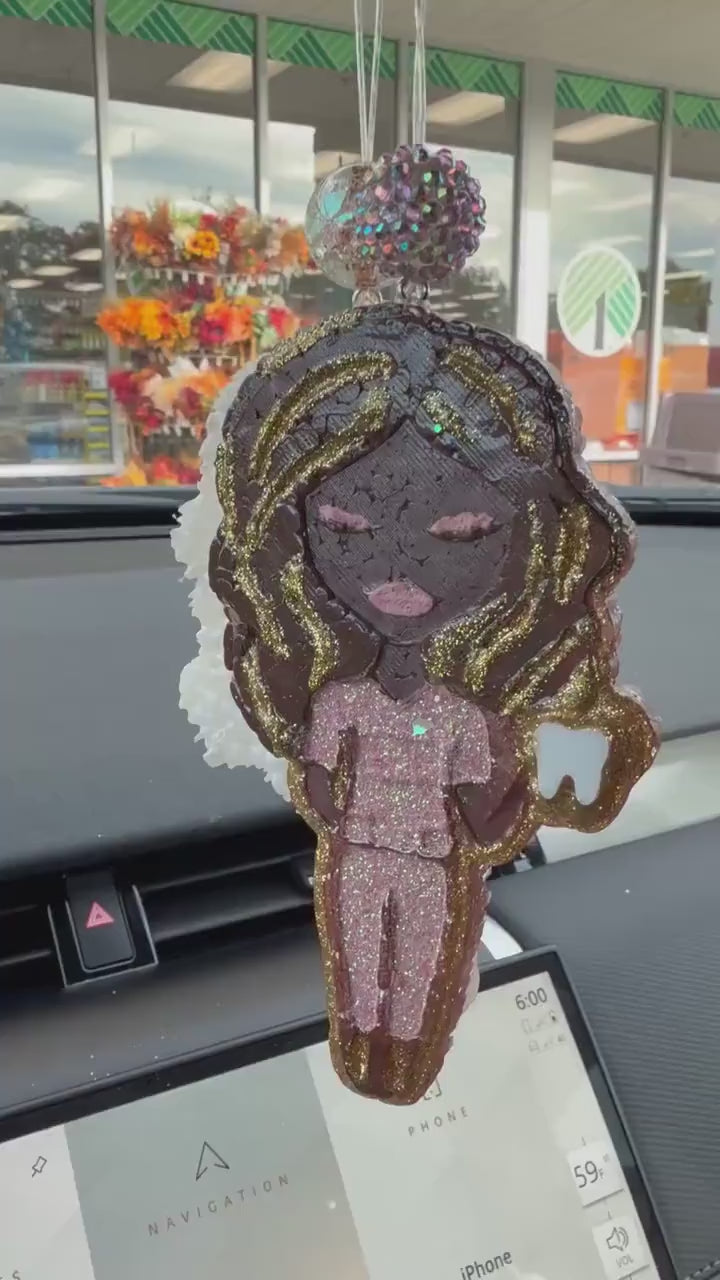 Tooth Car Freshie: Dental Office Air Freshener