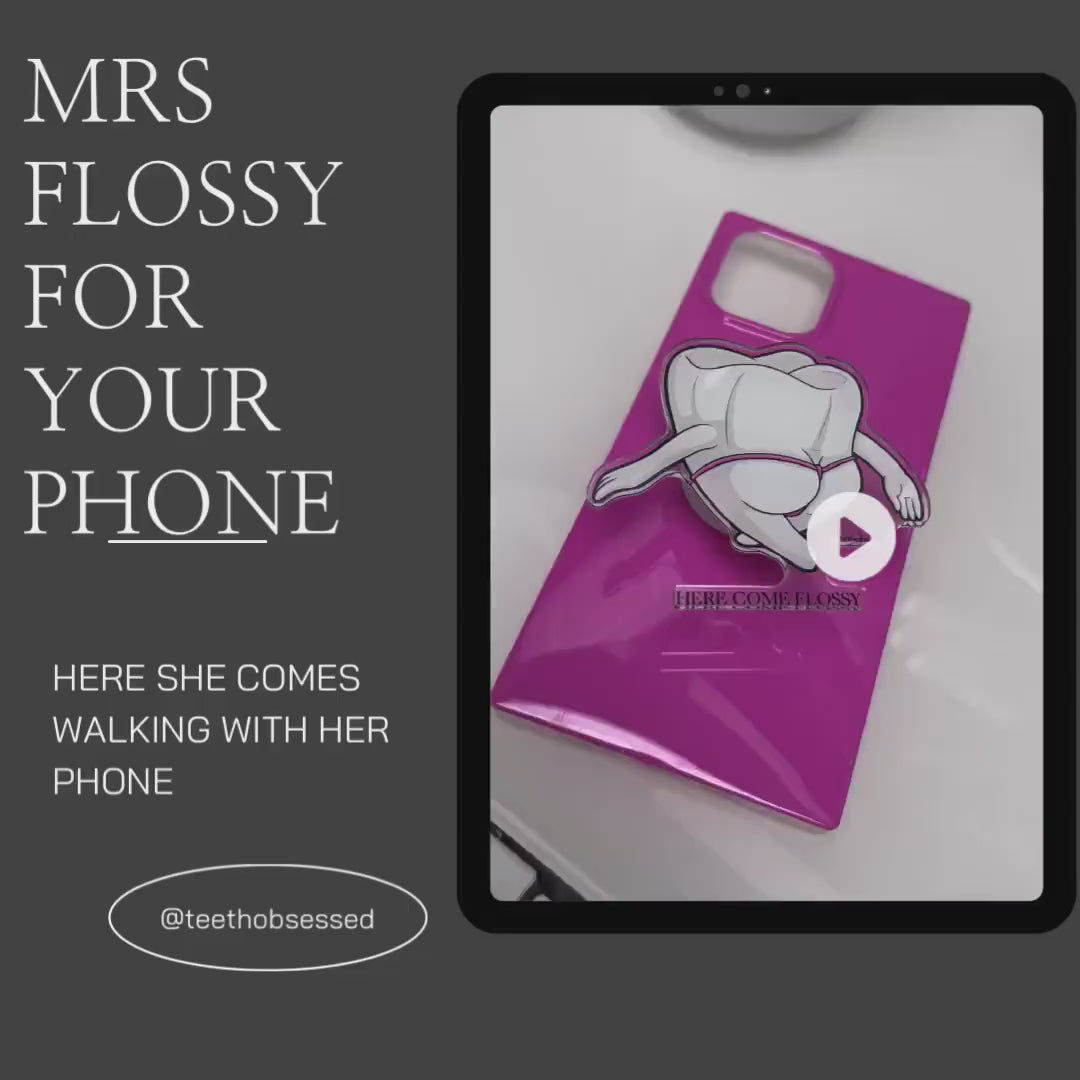 Dental Phone Grip: Handmade Tooth Holder